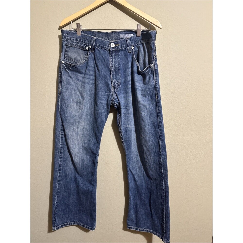 VINTAGE Levis SilverTab Jeans Mens 34x30Blue Boot Carpenter Denim Skate Street
